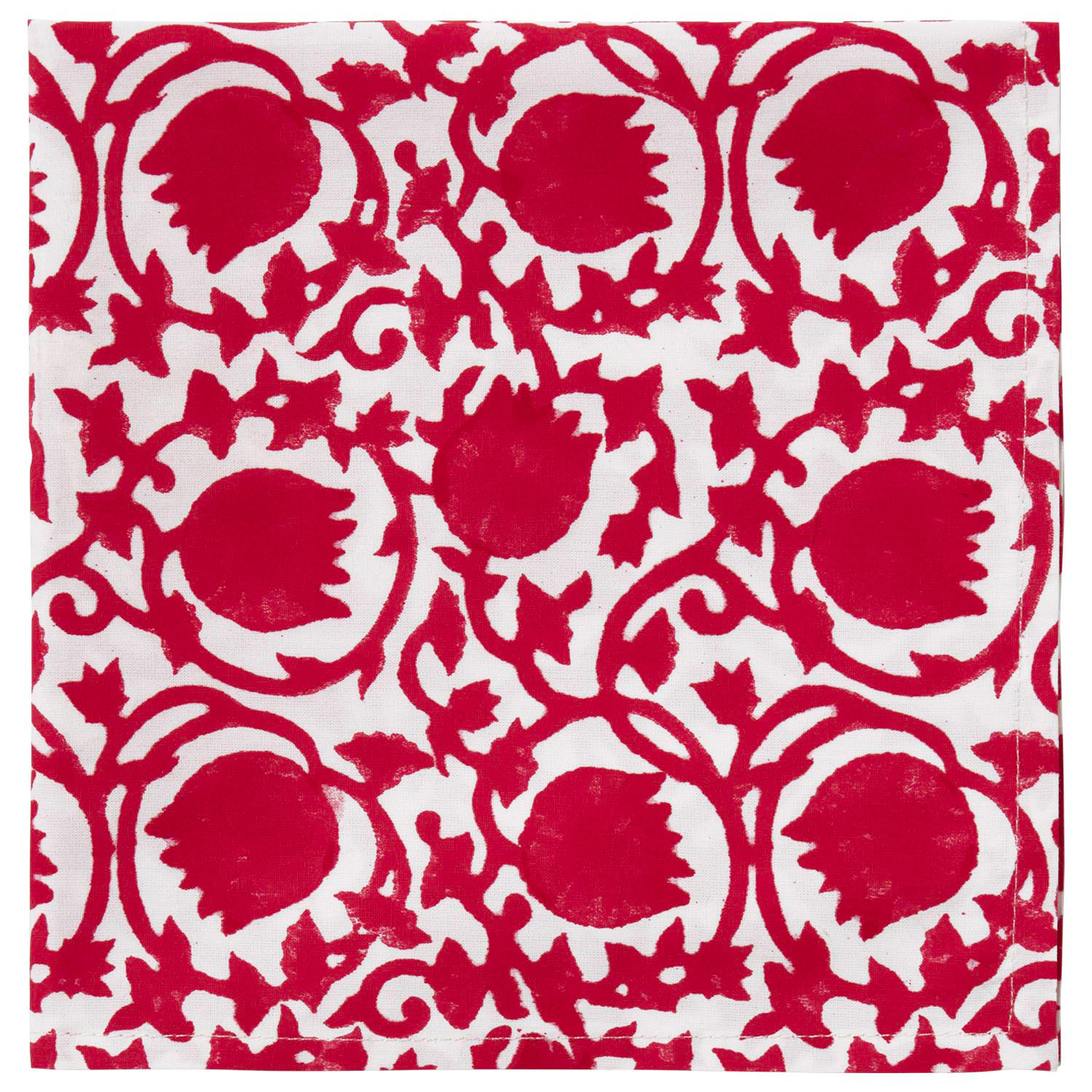 Lotus Napkin - Red (Set of 2)